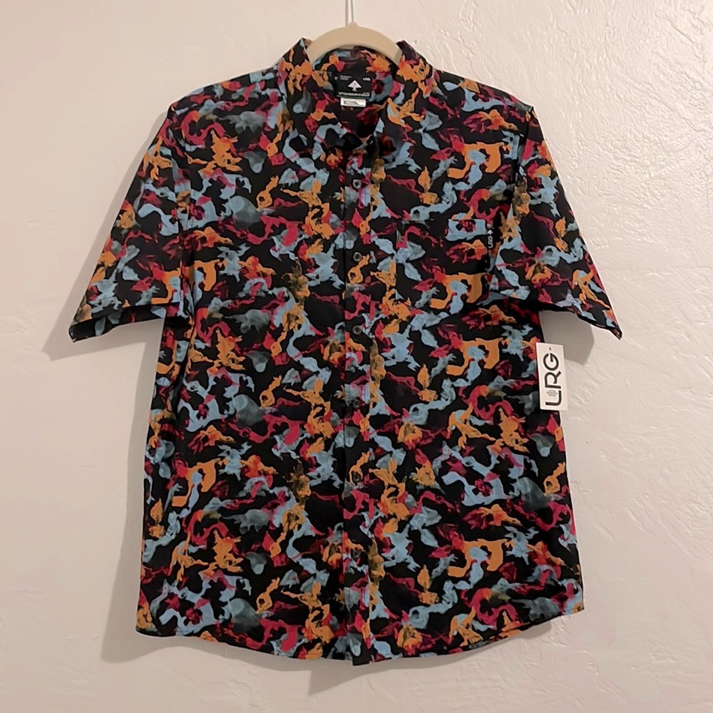 Men’s LRG short sleeve dress shirt